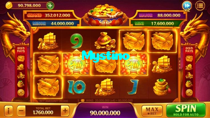 Mystino خوش آمدید بونس +600% پیشکش موبائل ایپ کے پروموشن سیکشن میں دکھائی دیتی ہے۔
